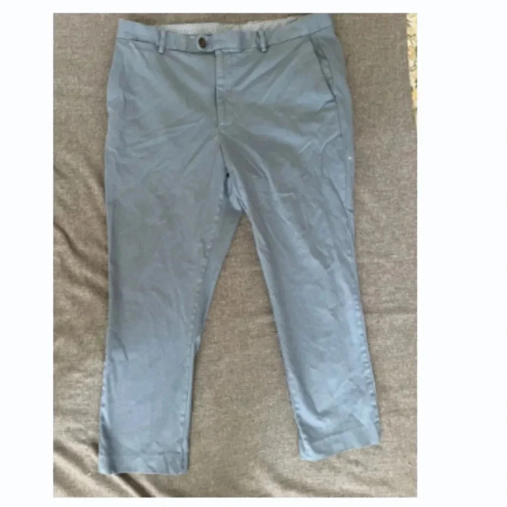Bonobos‎ Men's Pants Size 38/30 Blue Khaki Chino Casual Slim
